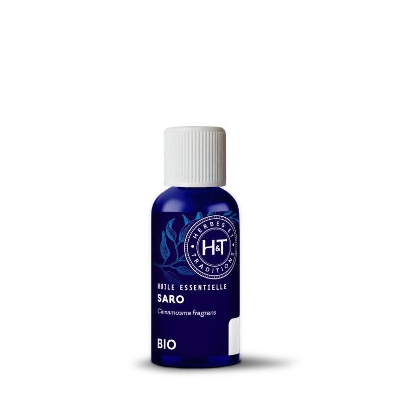 Bio esenciální olej Saro 30 ml - od francouzského výrobce. Na eshopu aromaterapie Byliny a Tradice.