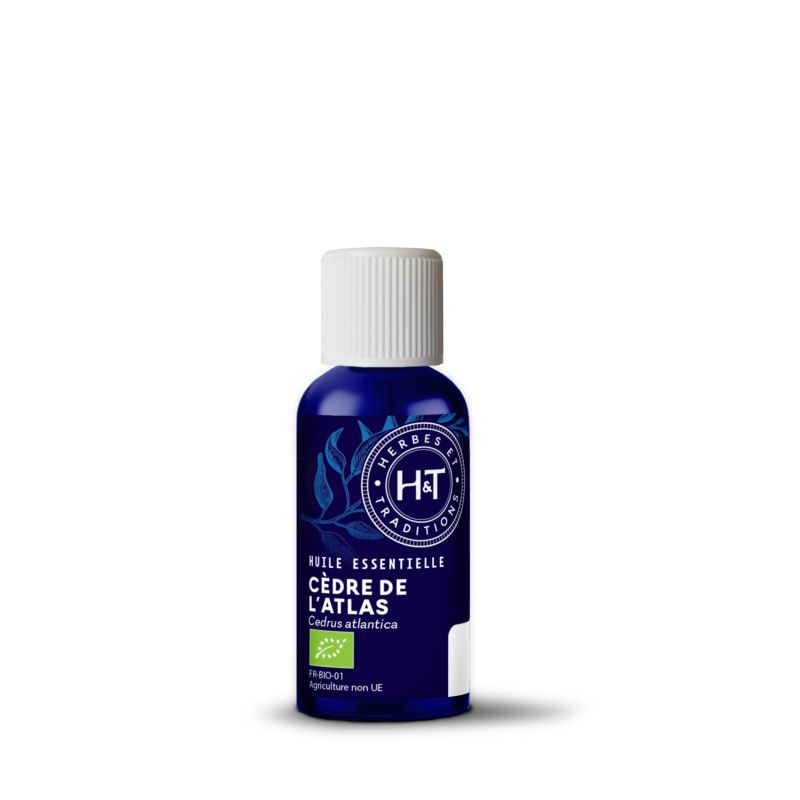 Bio éterický olej Cedr Atlas, cedrové dřevo 30 ml | Byliny a Tradice
