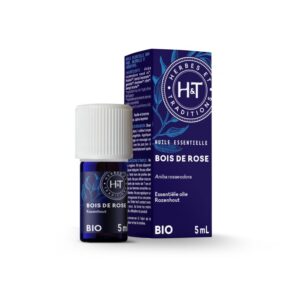 Bio éterický olej Růžové dřevo, Aniba rosaeodora. Eshop s francouzskými produkty, z udržitelných a ekologických zdrojů a tradičními postupy zpracování.
