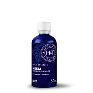 Nimbový rostliný olej, neem, 50 ml. Za studena lisovaný, 100 % čistý a bio.